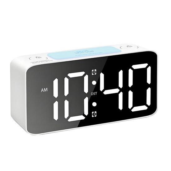 JVD SB2020.4 - stále svítící budík s možností volby barvy displeje