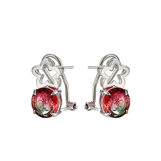 MOISS stříbrné náušnice KVĚTINA