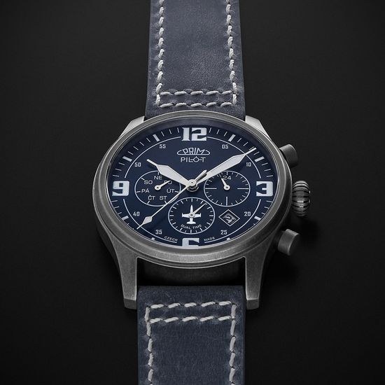 Hodinky PRIM Pilot JP75 W01P.13247.B – edice 2025