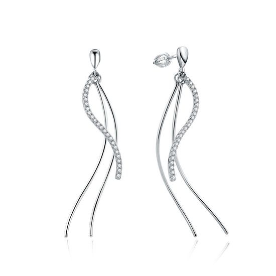 MOISS stříbrné náušnice