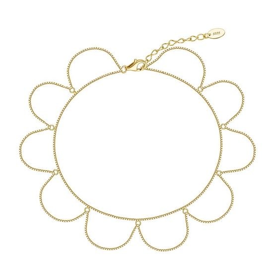 Náramek JVD SVLB0438XK1GO24 stříbrný