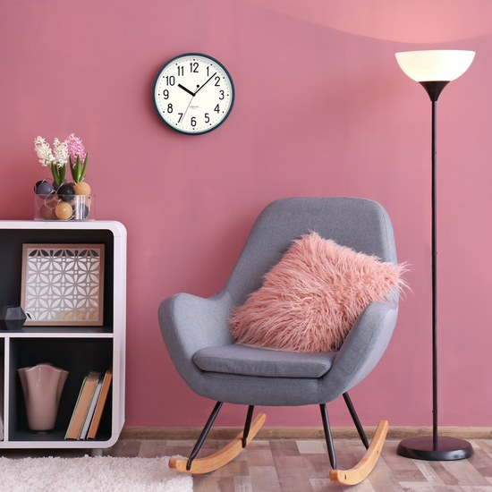 Lavvu LCS3002 - LAVVU Tmavě modré hodiny PASTELS SWEEP - 3 ROKY ZÁRUKA