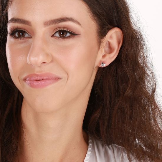 Náušnice JVD SVLE2337X610000 stříbrné