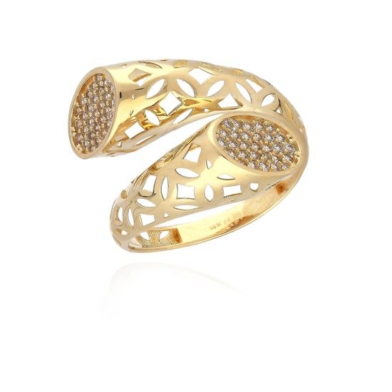 MOISS prsten ze žlutého zlata