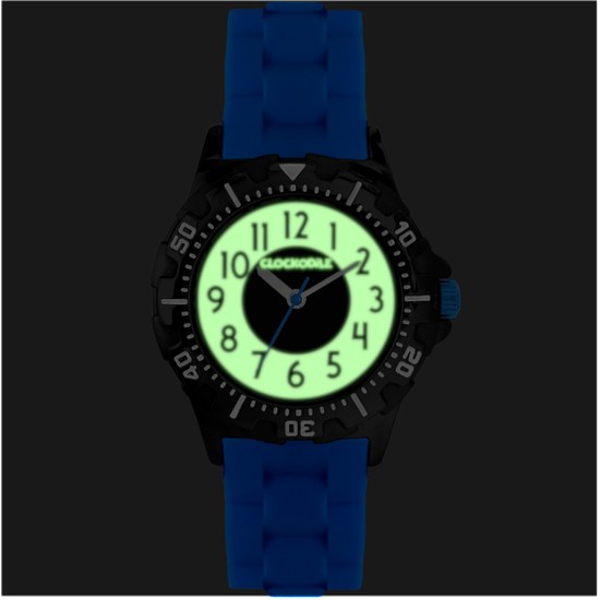 CLOCKODILE Svítící modré sportovní chlapecké dětské hodinky SPORT 4.0 CWB0081