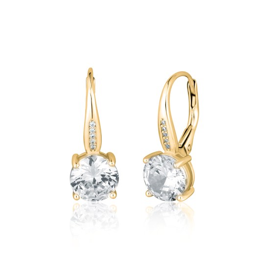 Náušnice JVD SVLE2147XH2GO00 stříbrné