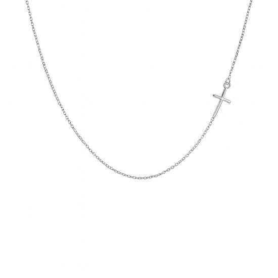 Zlatý náhrdelník z bílého zlata