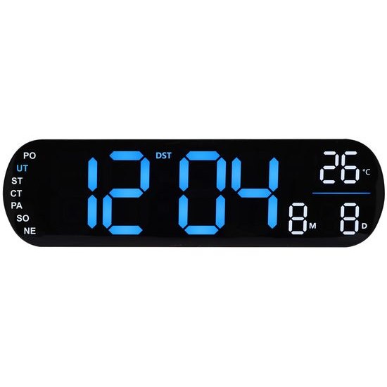 JVD DH5502.2- Stále svítící hodiny se stopkami a mnoha dalšími užitečnými funkcemi