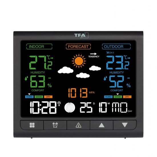 TFA 35.1171.01 - digitální bezdrátová meteostanice CONTRAST