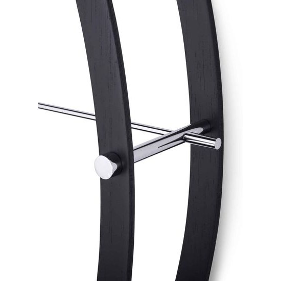 Nomon Doble ON 80cm - exkluzivní hodiny z kovu a dřeva