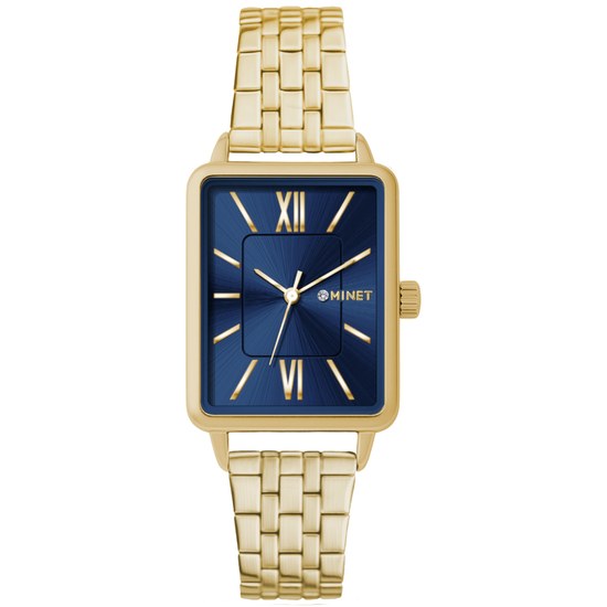 MINET Zlato-modré dámské hodinky SIENA MWL5429