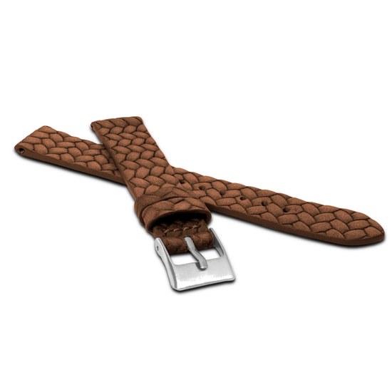 Světle hnědý řemínek s propleteným vzorem LAVVU TWIST z luxusní kůže Top Grain - 22