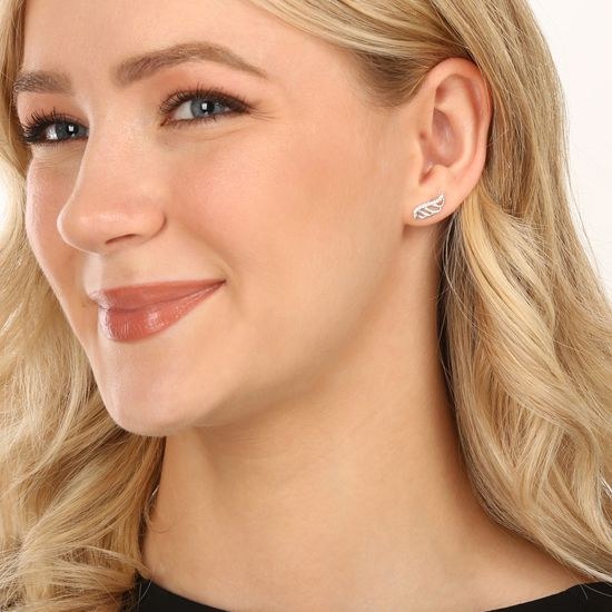 Náušnice JVD SVLE2171XJ6BI00 stříbrné