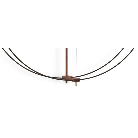 Designové nástěnné hodiny Nomon Barcelona Premium Black 81cm