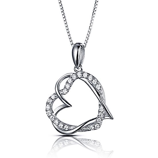 MOISS stříbrný přívěsek SRDCE