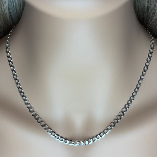 Stříbrný 925/1000 řetízek panzer S1011