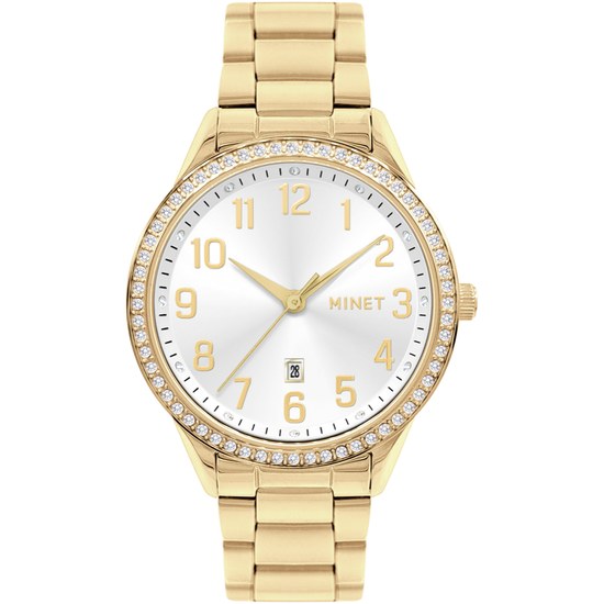 MINET Dámské hodinky Avenue s čísly MWL5319