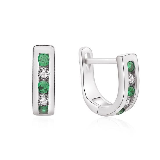 MOISS stříbrné náušnice