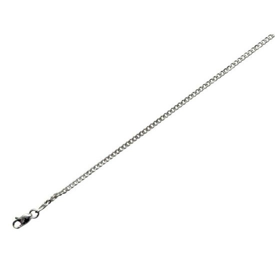 Stříbrný řetízek "Panzer" TU-1009