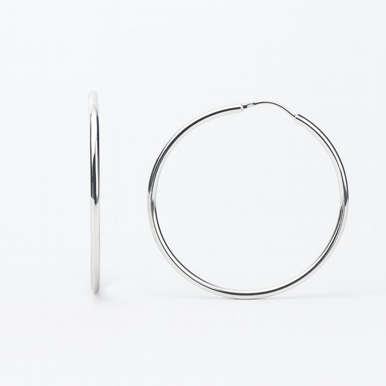 Zlaté 585/1000 kruhy z bílého zlata 1181742