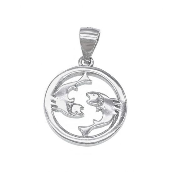 MOISS stříbrný přívěsek RYBY