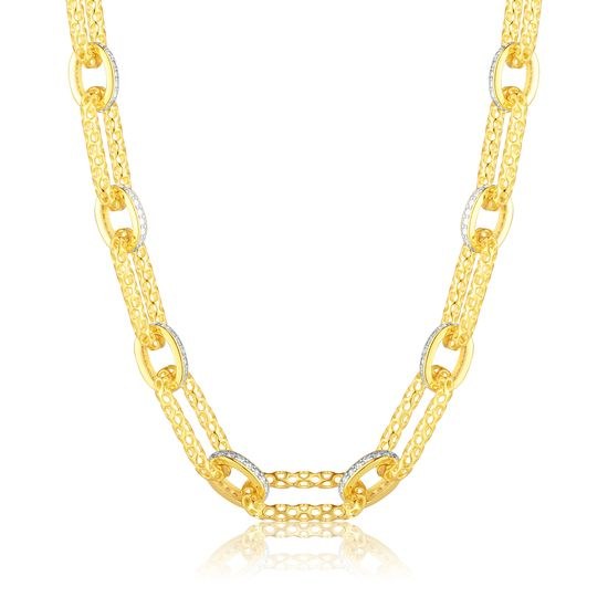 Náhrdelník JVD SVLN0936S75BK45