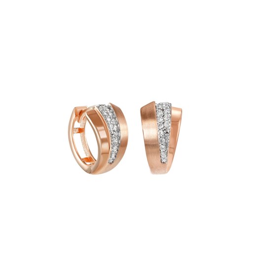 Náušnice JVD stříbrné