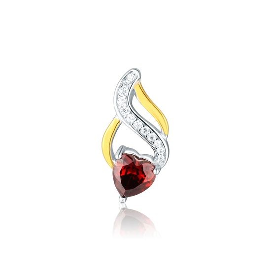 Přívěsek JVD SVLP0870SH2GR00 stříbrný