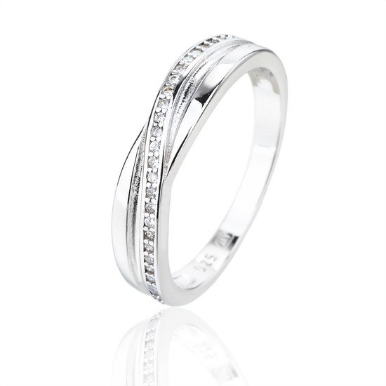 Prsten JVD SVLR1299XJ6BI stříbrný