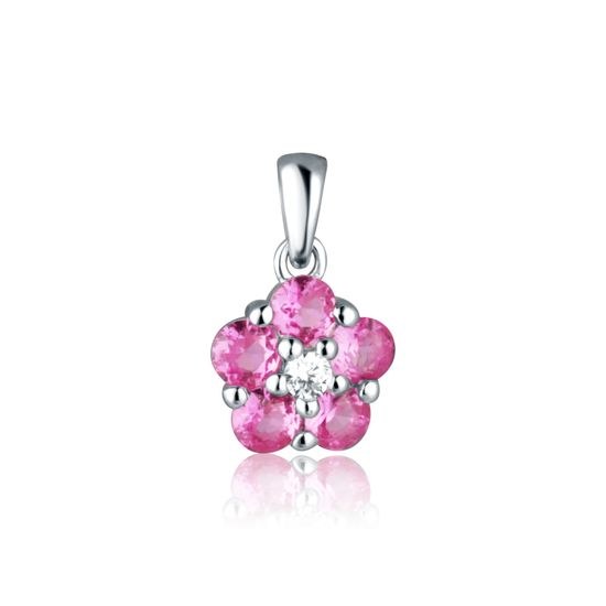 Přívěsek JVD SVLP0768SK3R100 stříbrný