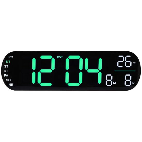 JVD DH5502.4- Stále svítící hodiny se stopkami a mnoha dalšími užitečnými funkcemi