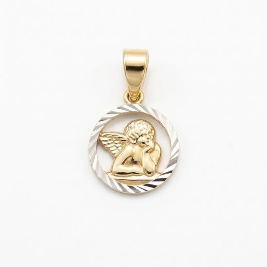 Zlatý 585/1000 přívěsek anděl