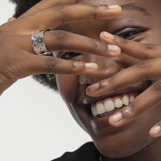 Victoria Cruz A4303-HA - nastavitelný stříbrný prsten