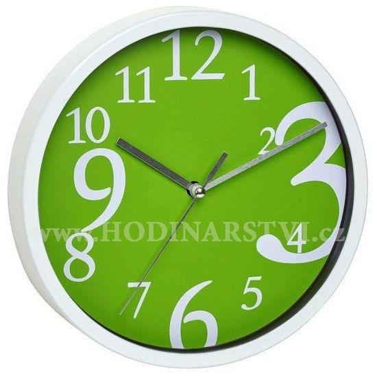 Nástěnné hodiny TFA 60.3034.04 - zelené