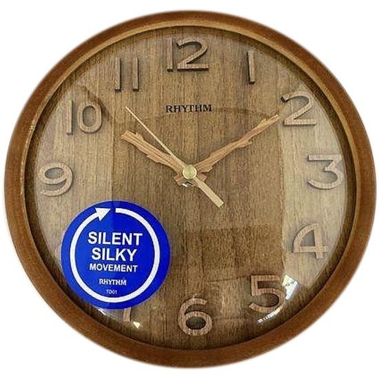 Hodiny Rhythm CMG145NR06 - nástěnné nebo stolní hodiny s tichým chodem