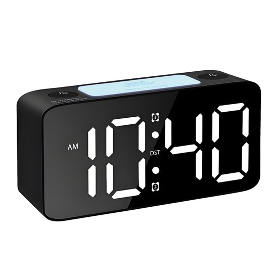 JVD SB2020.3 - stále svítící budík s možností volby barvy displeje