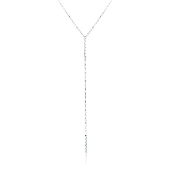 Náhrdelník JVD SVLN0517XK4BI45 stříbrný