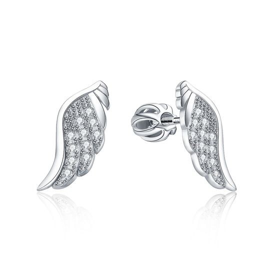 MOISS stříbrné náušnice KŘÍDLA