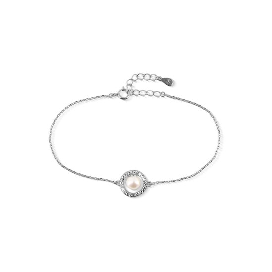 Náramek JVD SVLB0813SH2P118 stříbrný