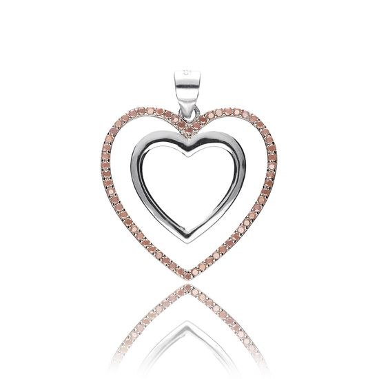 MOISS stříbrný přívěsek SRDCE