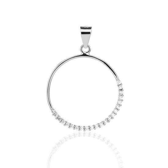 Přívěsek JVD SVLP1457XJ6BI00 stříbrný