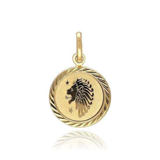 MOISS přívěsek ze žlutého zlata LEV