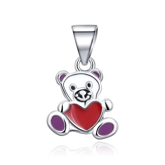 MOISS stříbrný přívěsek MEDVÍDEK