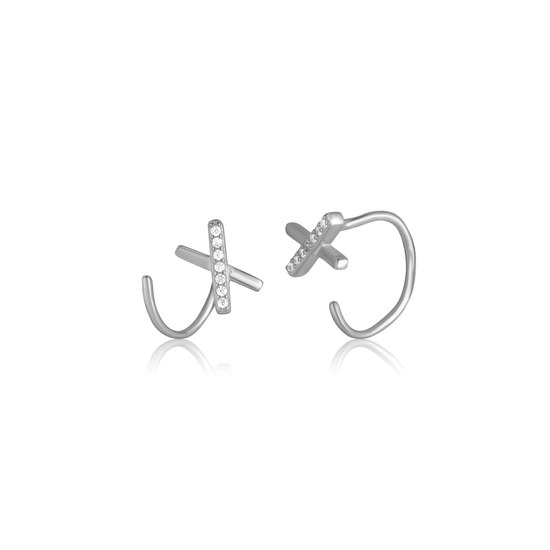 Náušnice JVD SVLE3294XF3BI00 stříbrné