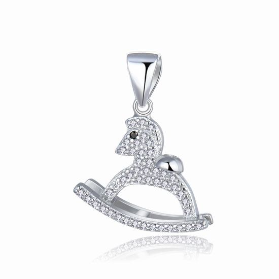 MOISS stříbrný přívěsek HOUPACÍ KONÍK