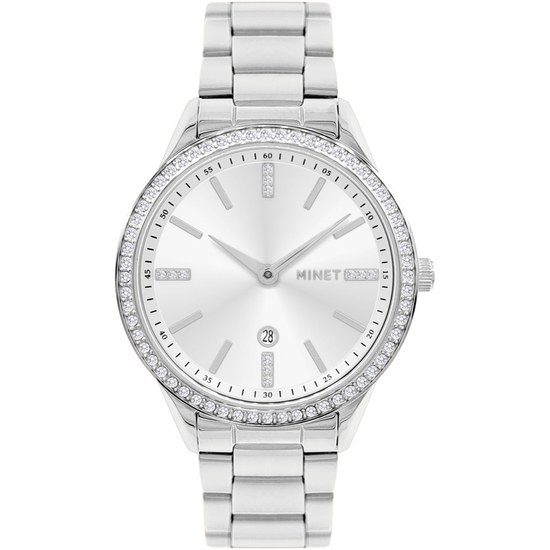 MINET Stříbrné dámské hodinky AVENUE MWL5310