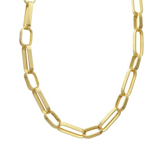 Victoria Cruz A4108-DG - stříbrný náhrdelník - zlacený