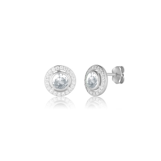 Náušnice JVD SVLE0779SH2BISR stříbrné