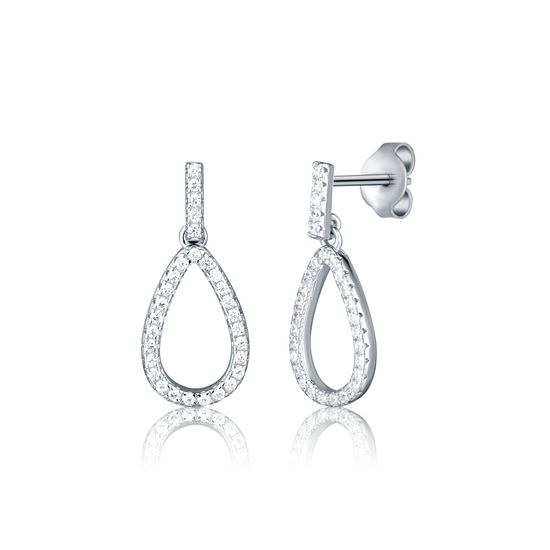 Náušnice JVD SVLE3101XH2BI00 stříbrné