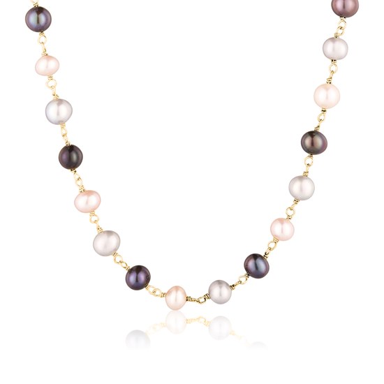 Náhrdelník JVD SVLN0823SD2GB00 stříbrný